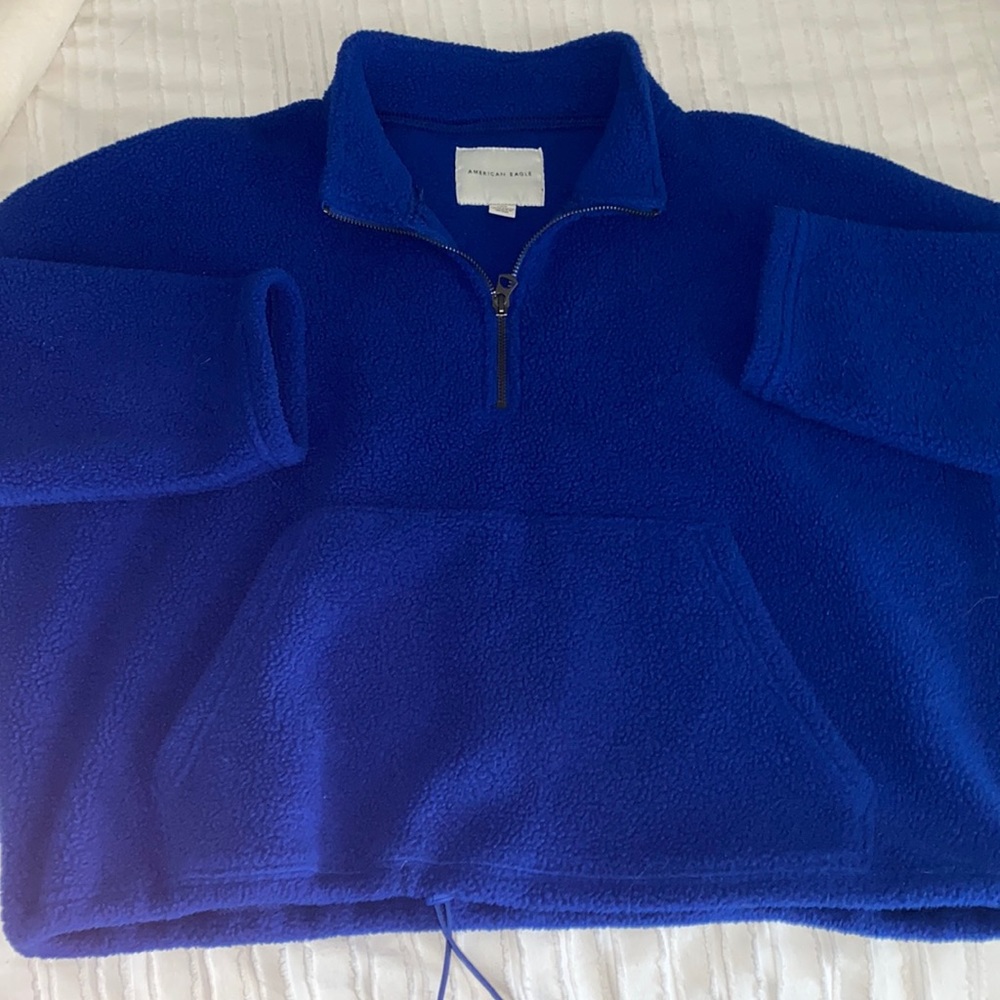 Blue American Eagle Pull Over - image 1
